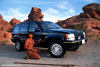 Photo of an American Indian with the Grand Cherokee SUV